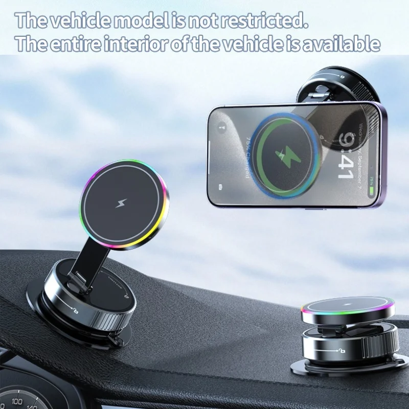 15W Wireless Car Charger Phone - Vacuum Chamber Small 리뷰 및 가격