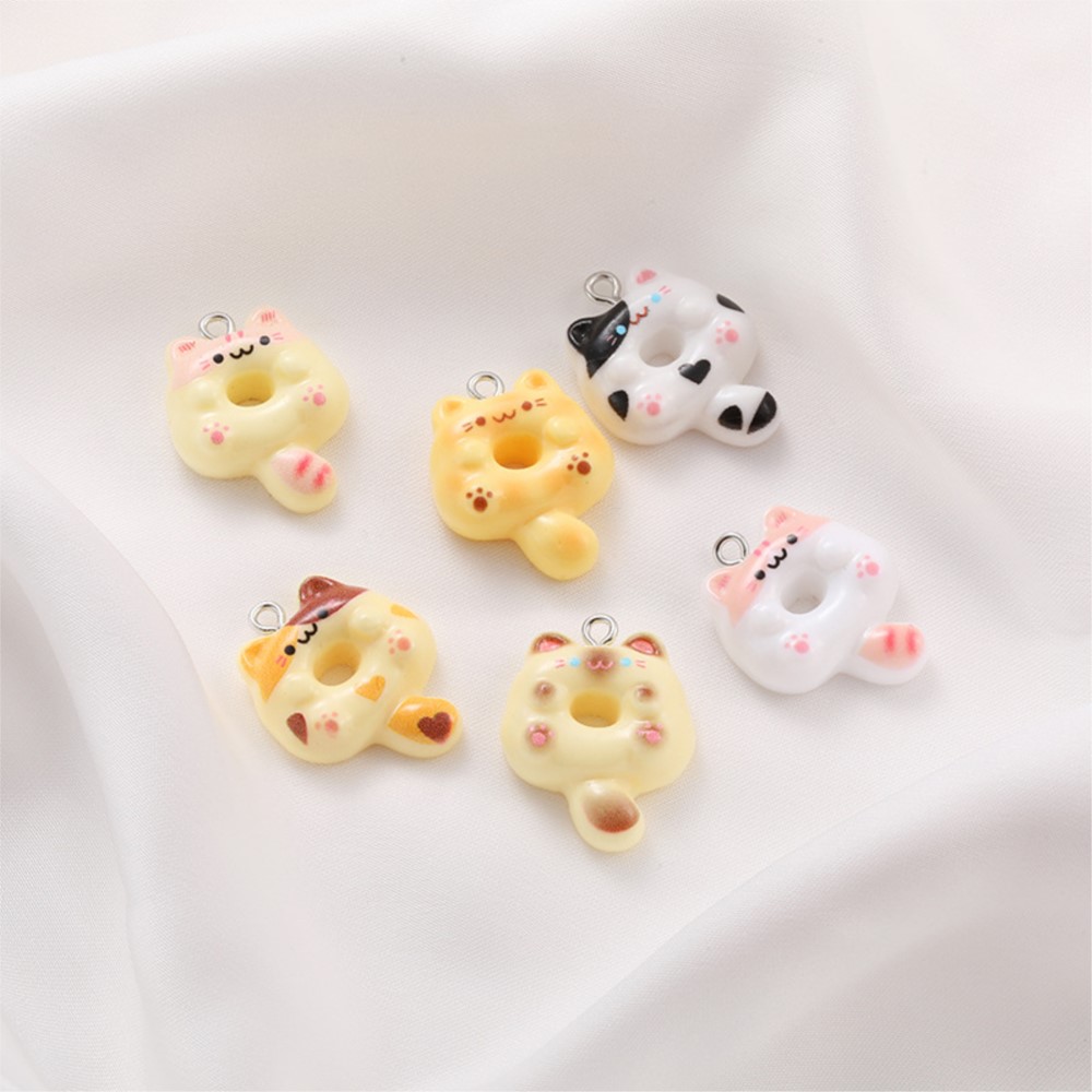 10Pcs Kawaii Cartoon Cat Resin - Resin Crafts 리뷰 및 가격