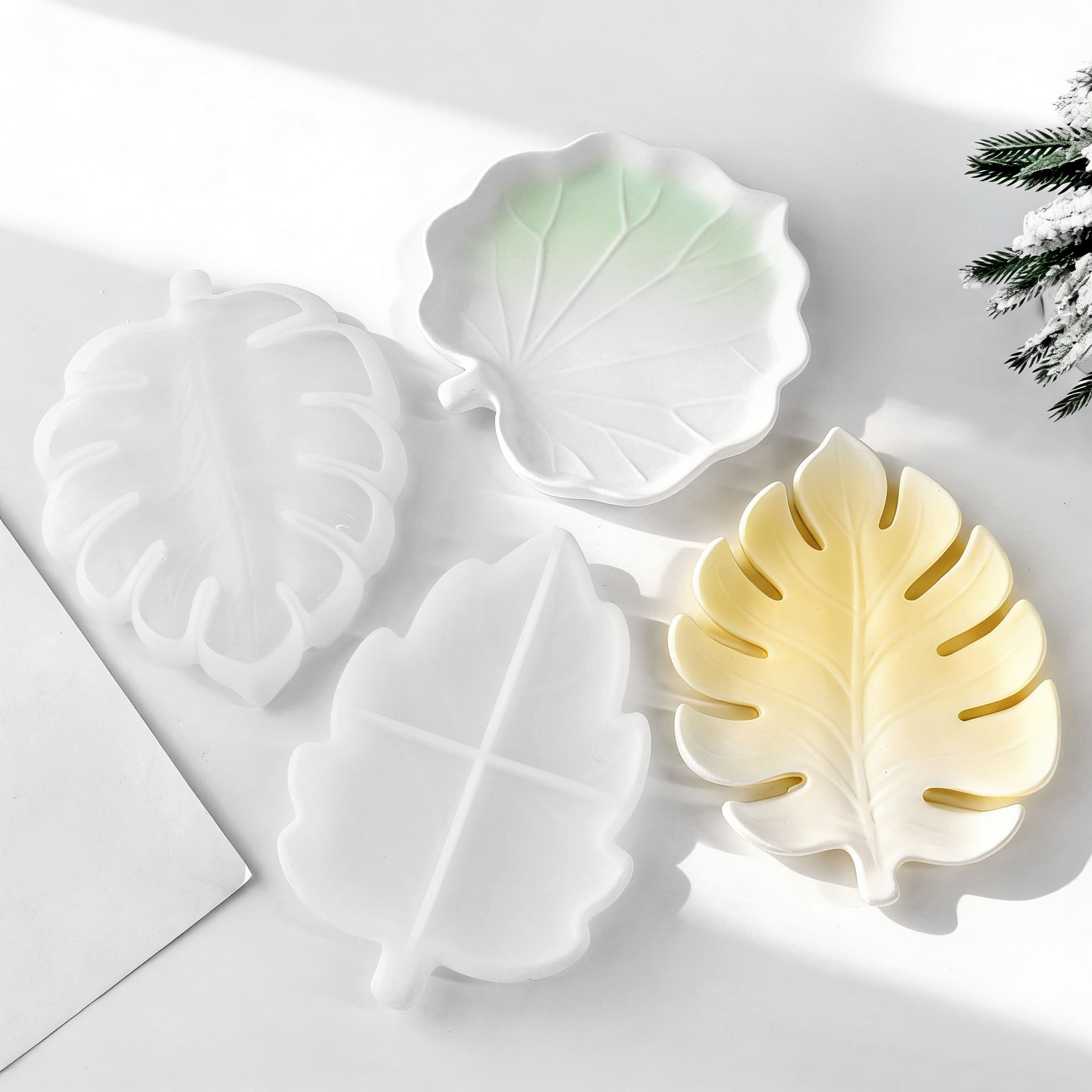 DIY Gypsum Form Leaf Coaster S - Serving Tray Mold 리뷰 및 가격