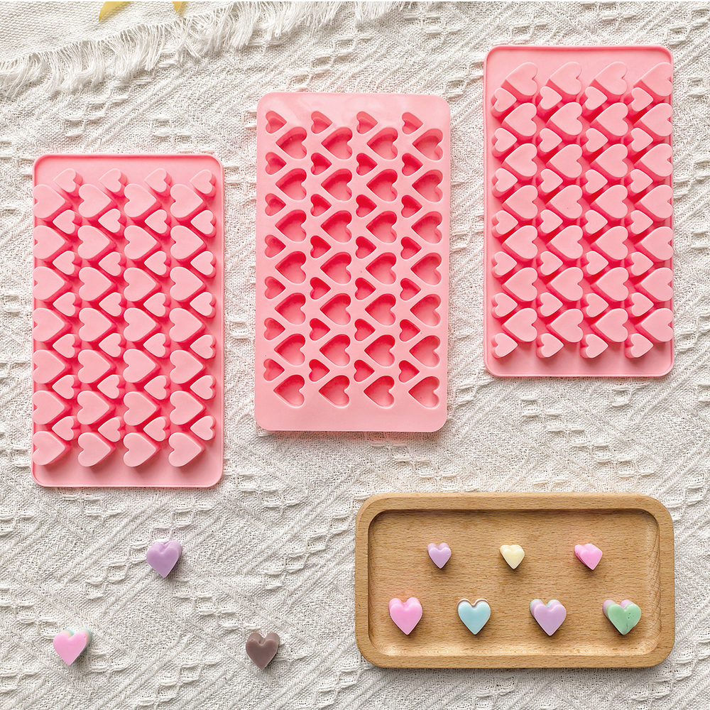 56 cavity size heart-shaped ch - Silicone Mold Tray 리뷰 및 가격