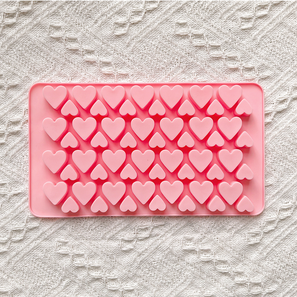 56 cavity size heart-shaped ch - Silicone Mold Tray 리뷰 및 가격