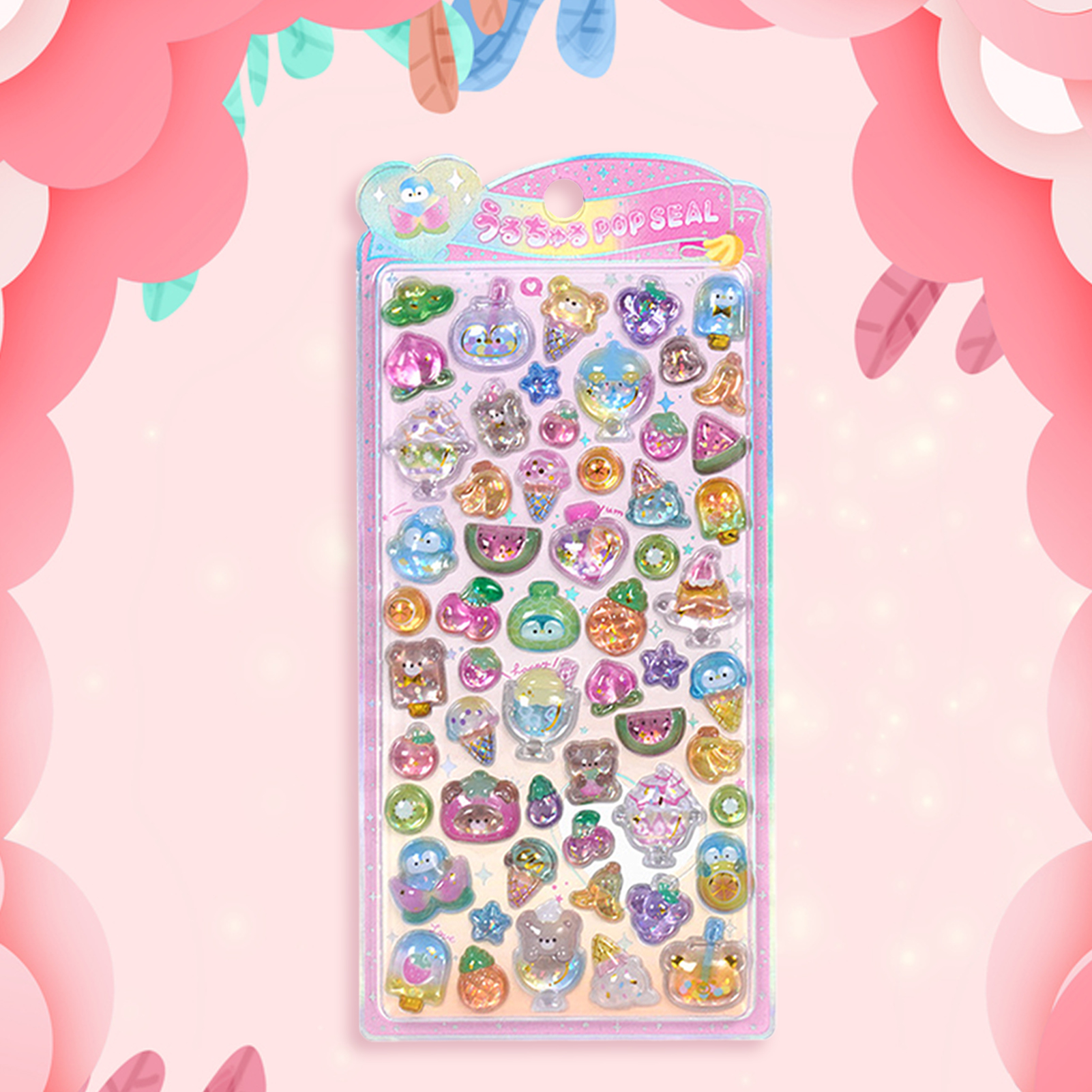 Cute Animal Sticker Pack 3D Sp - Resin Glitter Pack 리뷰 및 가격