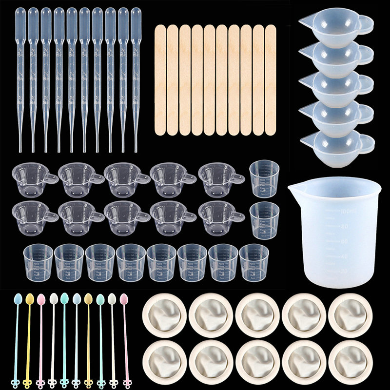 Epoxy Resin Tools Kit Silicone - Mixing Cup Silicone 리뷰 및 가격