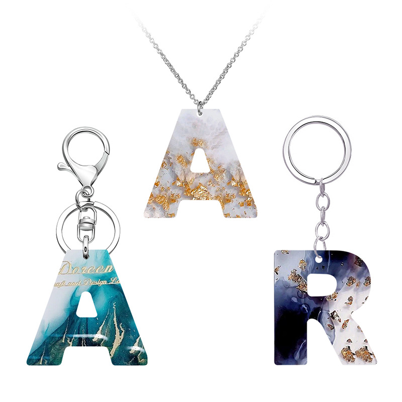 Alphabet Epoxy Resin Silicone  - Gold Foil Flakes 리뷰 및 가격