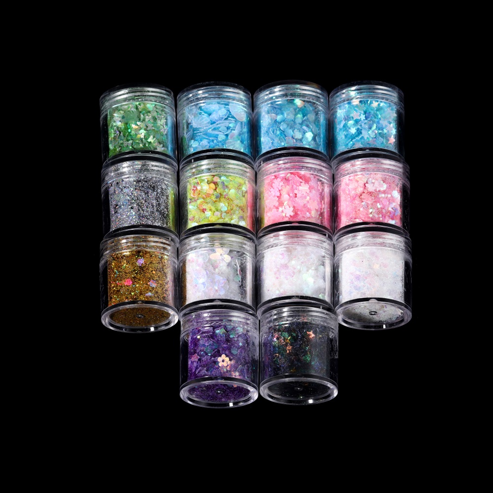 10ml/Box Glitter Epoxy Resin F - Gold Foil Flakes 리뷰 및 가격