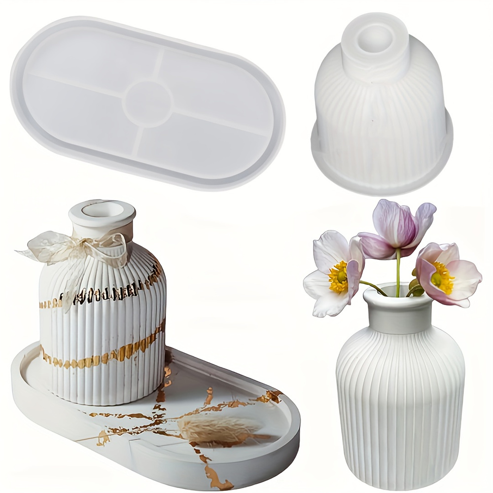 1/2pcs Vase Tray Silicone Mold - Serving Tray Mold 리뷰 및 가격