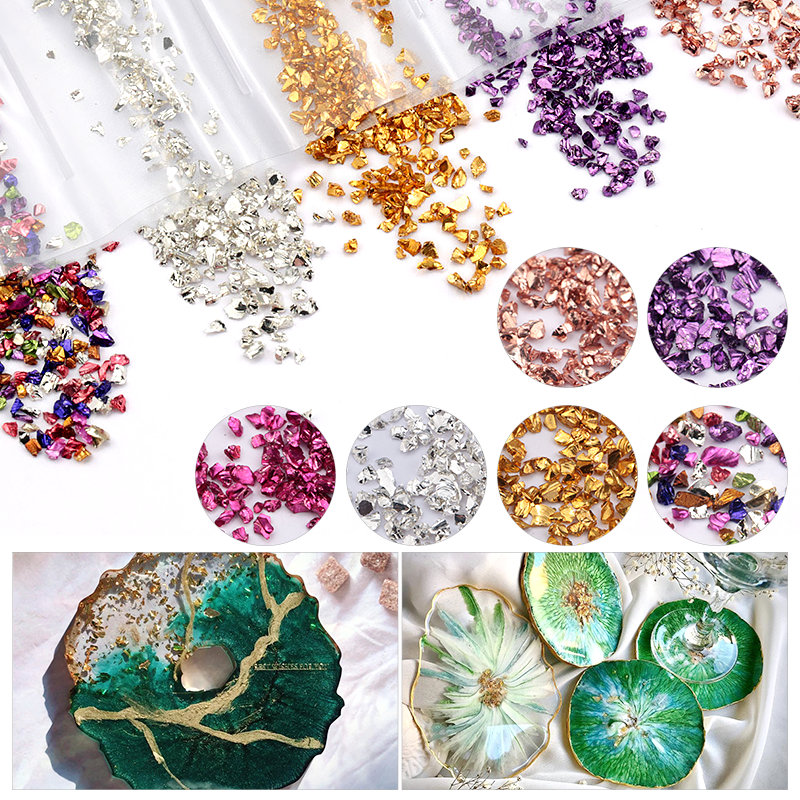 Epoxy Resin Colorful Metallic  - Resin Pigment Set 리뷰 및 가격