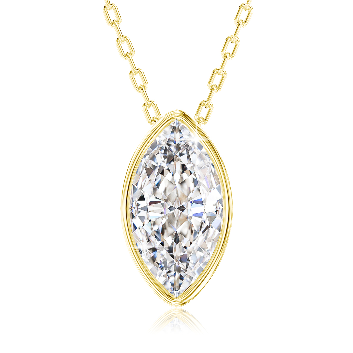 14K Gold Filled Bezel Set Marq - Bezels Set Pendant 리뷰 및 가격