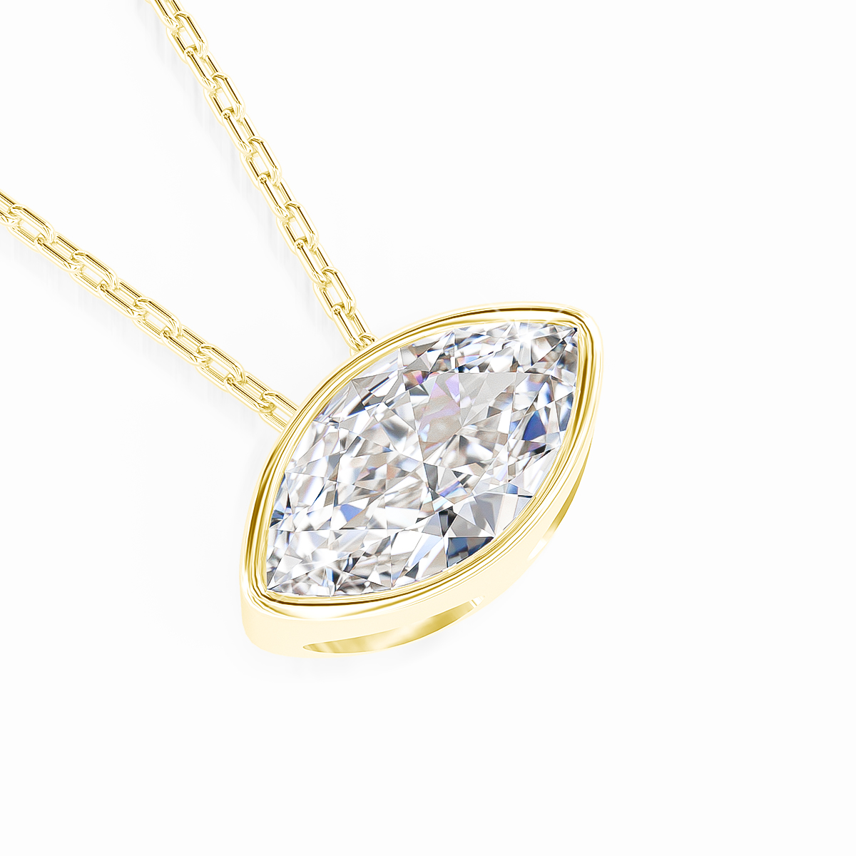 14K Gold Filled Bezel Set Marq - Bezels Set Pendant 리뷰 및 가격