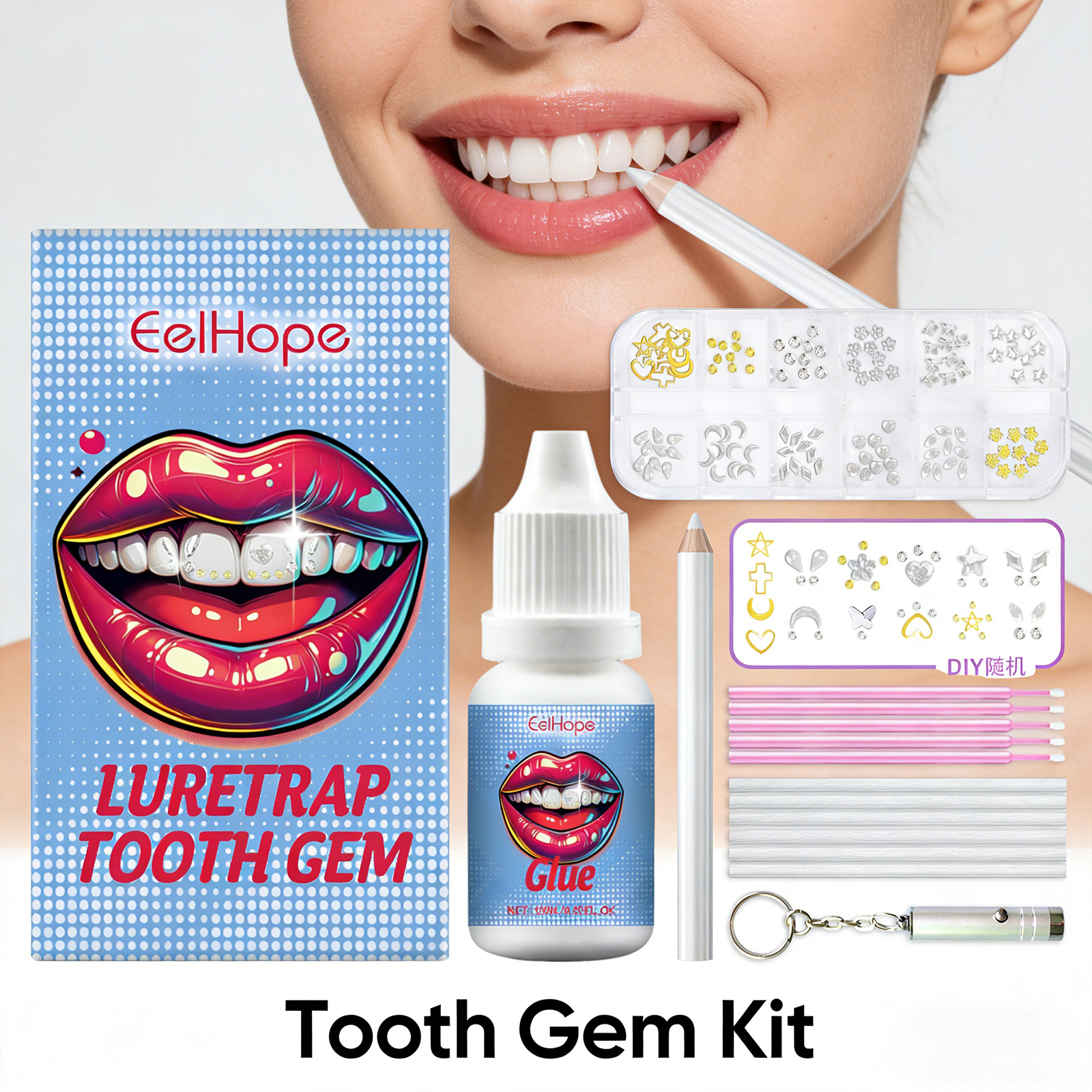 Tooth Gems Sparkling Teeth Jew - Resin Jewelry Kit 리뷰 및 가격