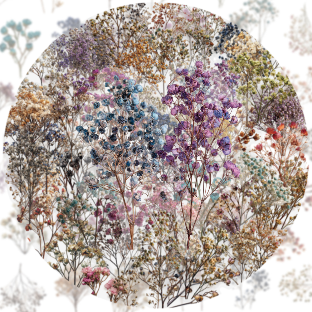 50PCS Retro Color Dried Flower - Dried Flower Bulk 리뷰 및 가격