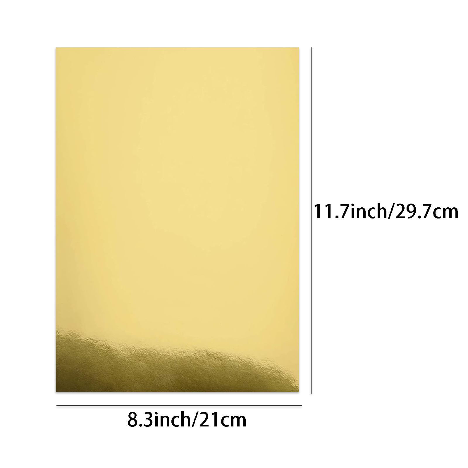 10 Sheets A4 Size Metallic Gol - Gold Foil Flakes 리뷰 및 가격