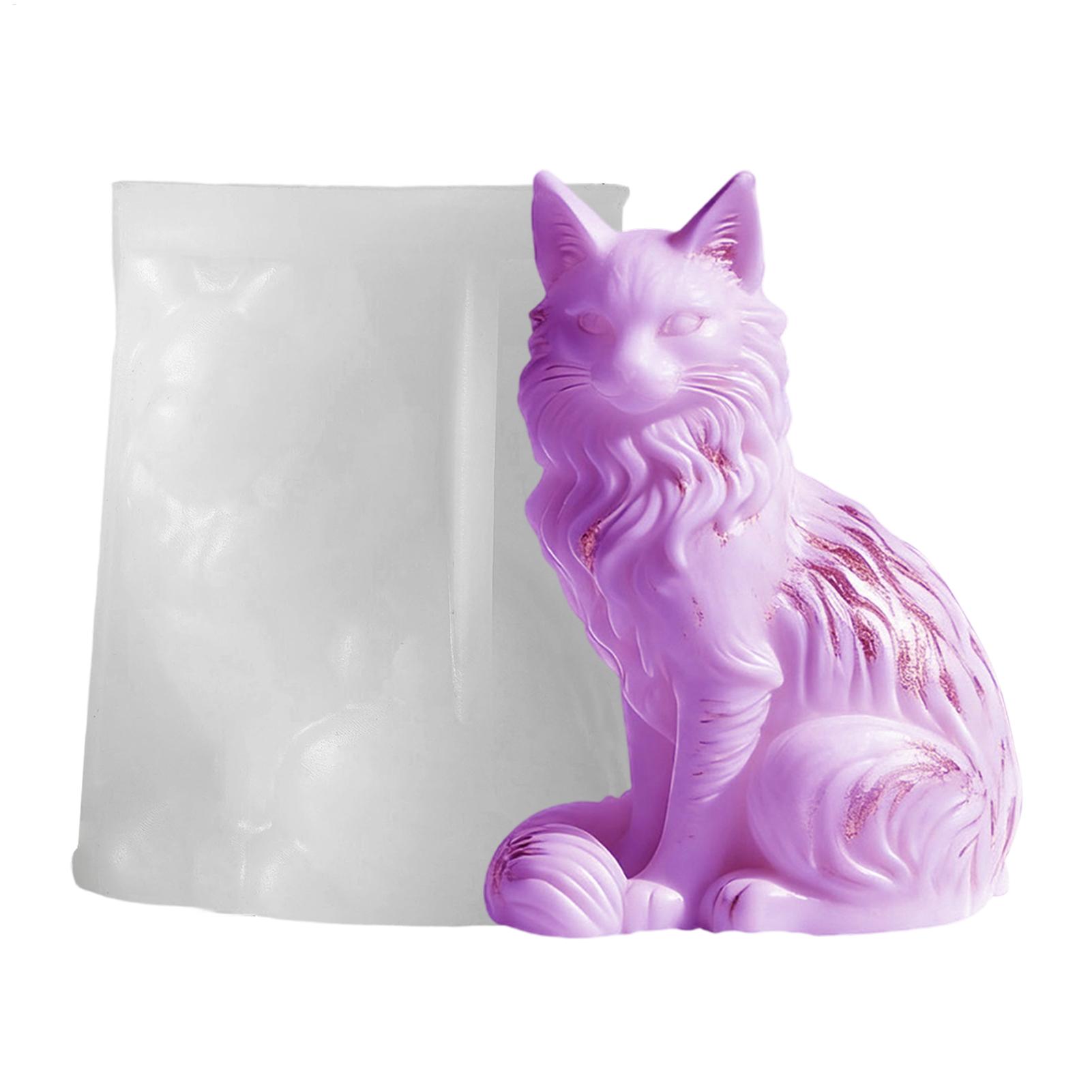 Cat Resin Mold | Sitting Cat S - Resin Craft Workshop 리뷰 및 가격