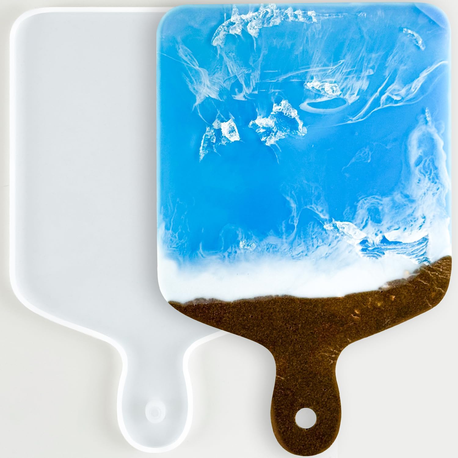 DIY Crystal Epoxy Silicone Mol - Gold Foil Flakes 리뷰 및 가격