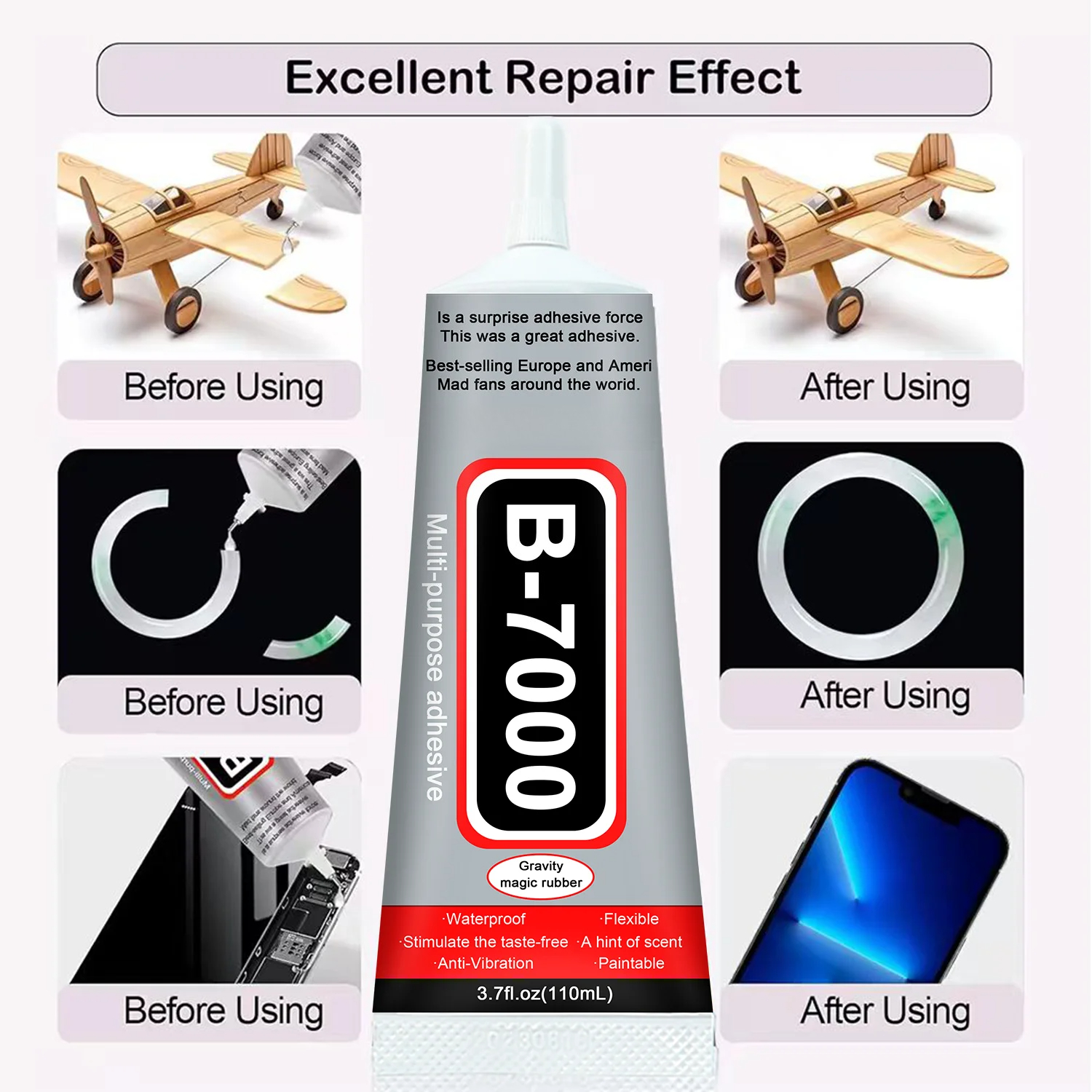 Super Glue B-7000 Loolifl 1-10 - Resin Crafts 리뷰 및 가격