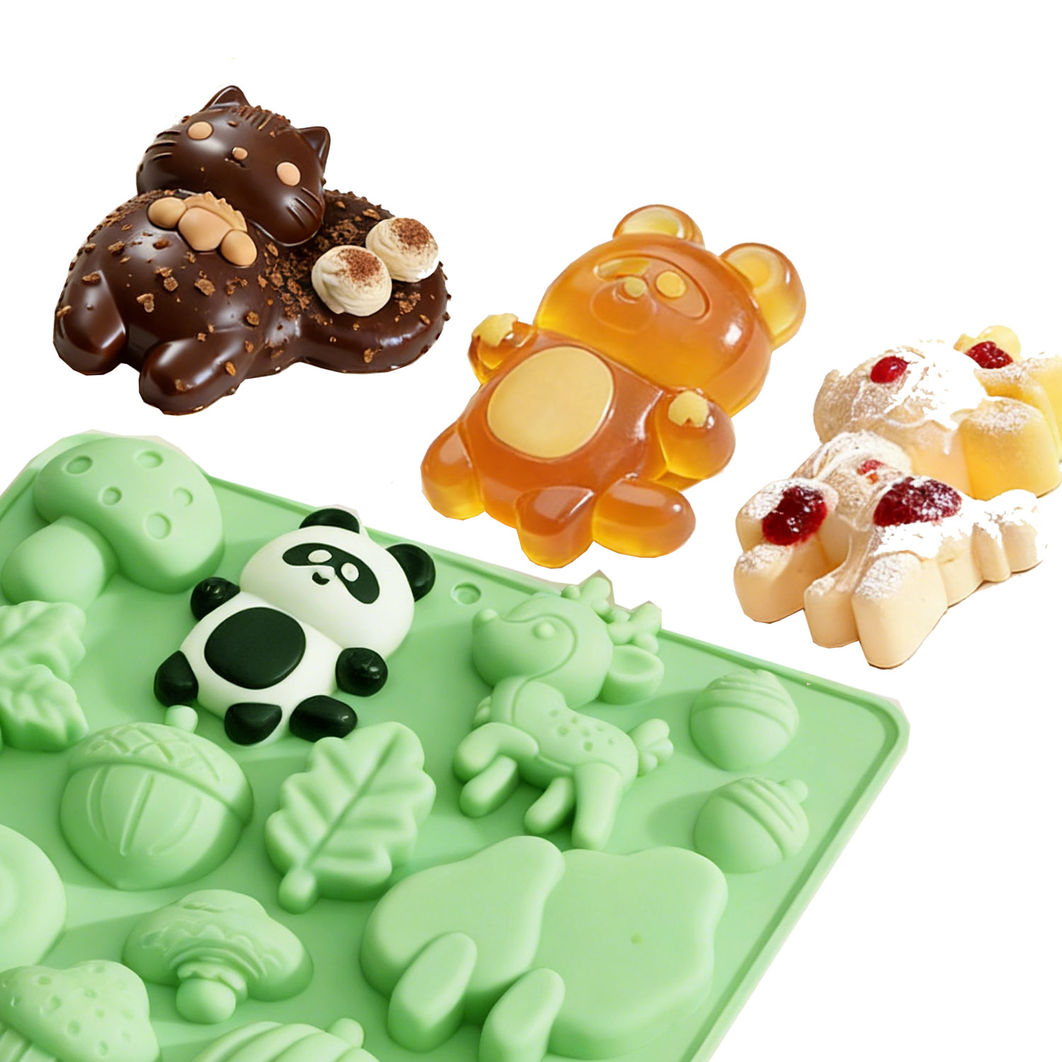 1 Silicone Cake Mold in the Sh - Resin Craft Material 리뷰 및 가격