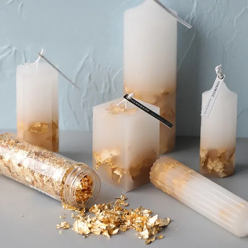 2g/1g Metallic Foil Flakes Gol - Gold Foil Flakes 리뷰 및 가격