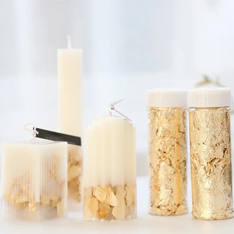 2g/1g Metallic Foil Flakes Gol - Gold Foil Flakes 리뷰 및 가격