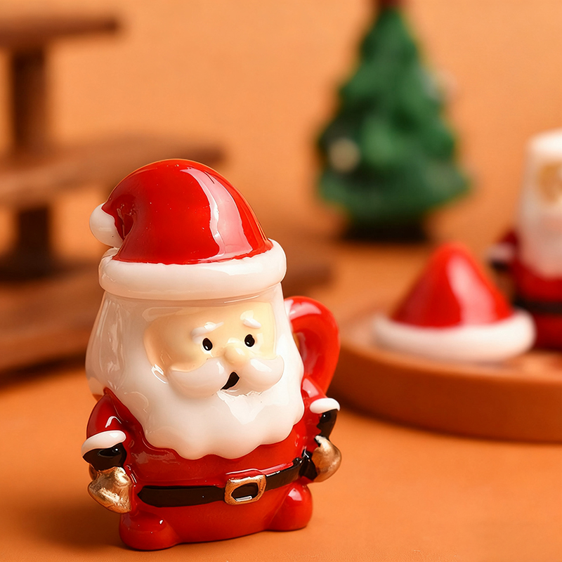 Mini Santa Teacup Ornament - R - Resin Crafts 리뷰 및 가격