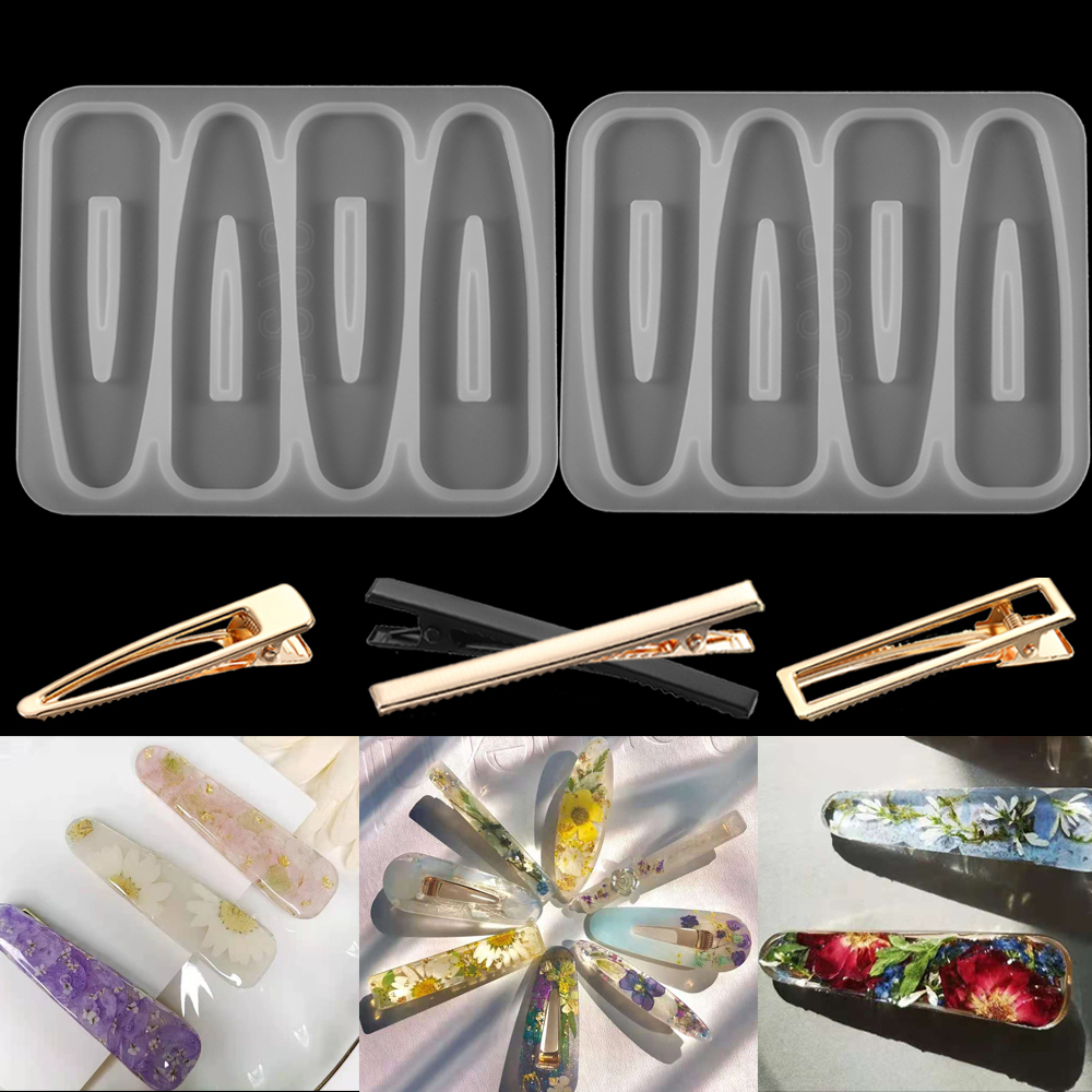Barrettes Silicone Molds Metal - Gold Foil Flakes 리뷰 및 가격