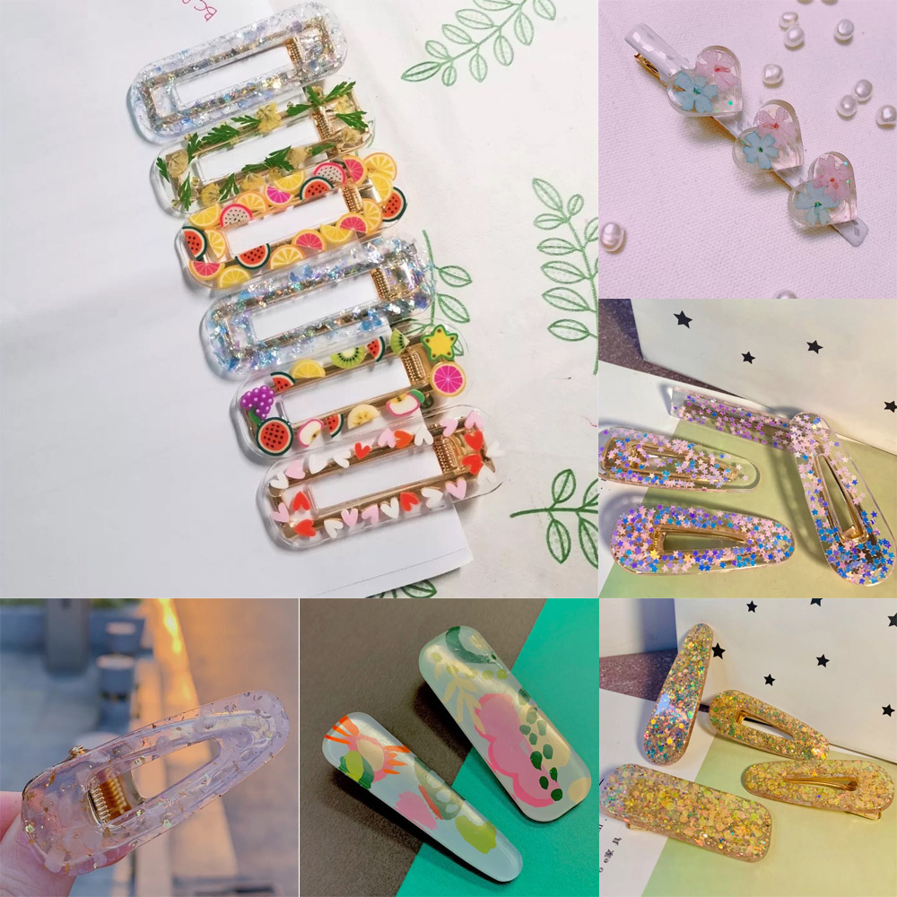 Barrettes Silicone Molds Metal - Gold Foil Flakes 리뷰 및 가격