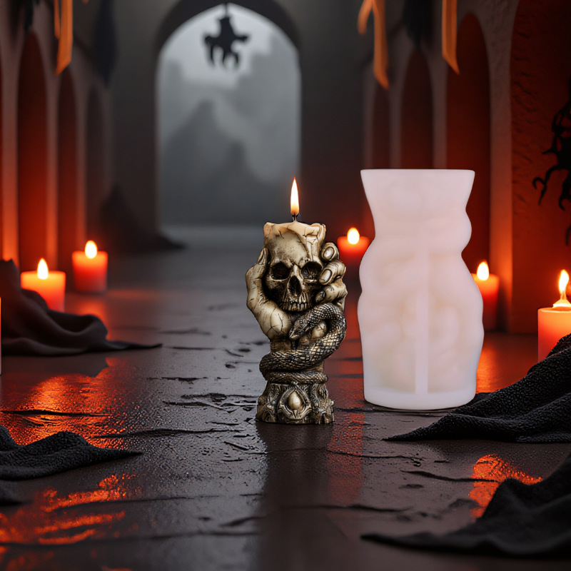 Halloween Skull Aroma Candle S - Resin Craft Workshop 리뷰 및 가격