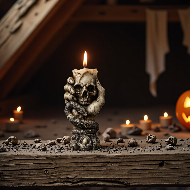 Halloween Skull Aroma Candle S - Resin Craft Workshop 리뷰 및 가격
