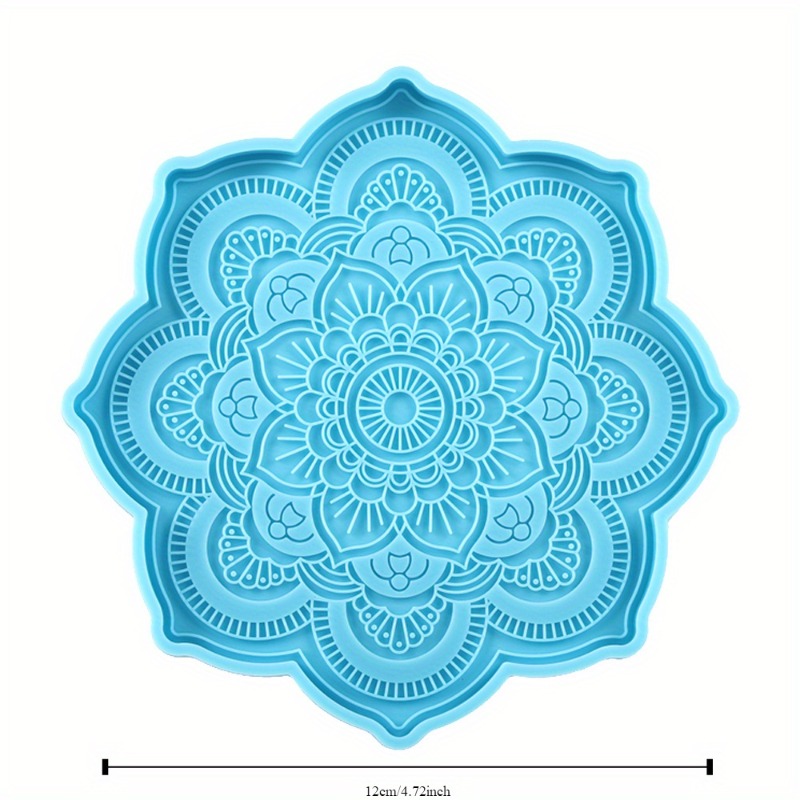 Mandala Coaster Silicone Mold  - Coaster Mold Round 리뷰 및 가격