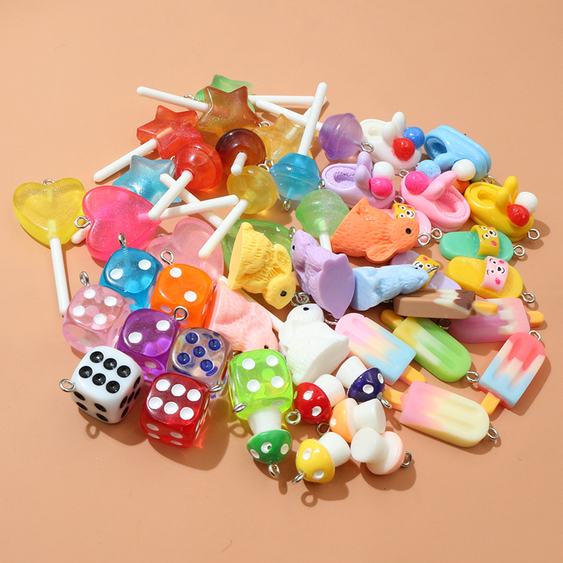 10PCS Resin Pendant Charms Rab - Resin Craft Supplies 리뷰 및 가격