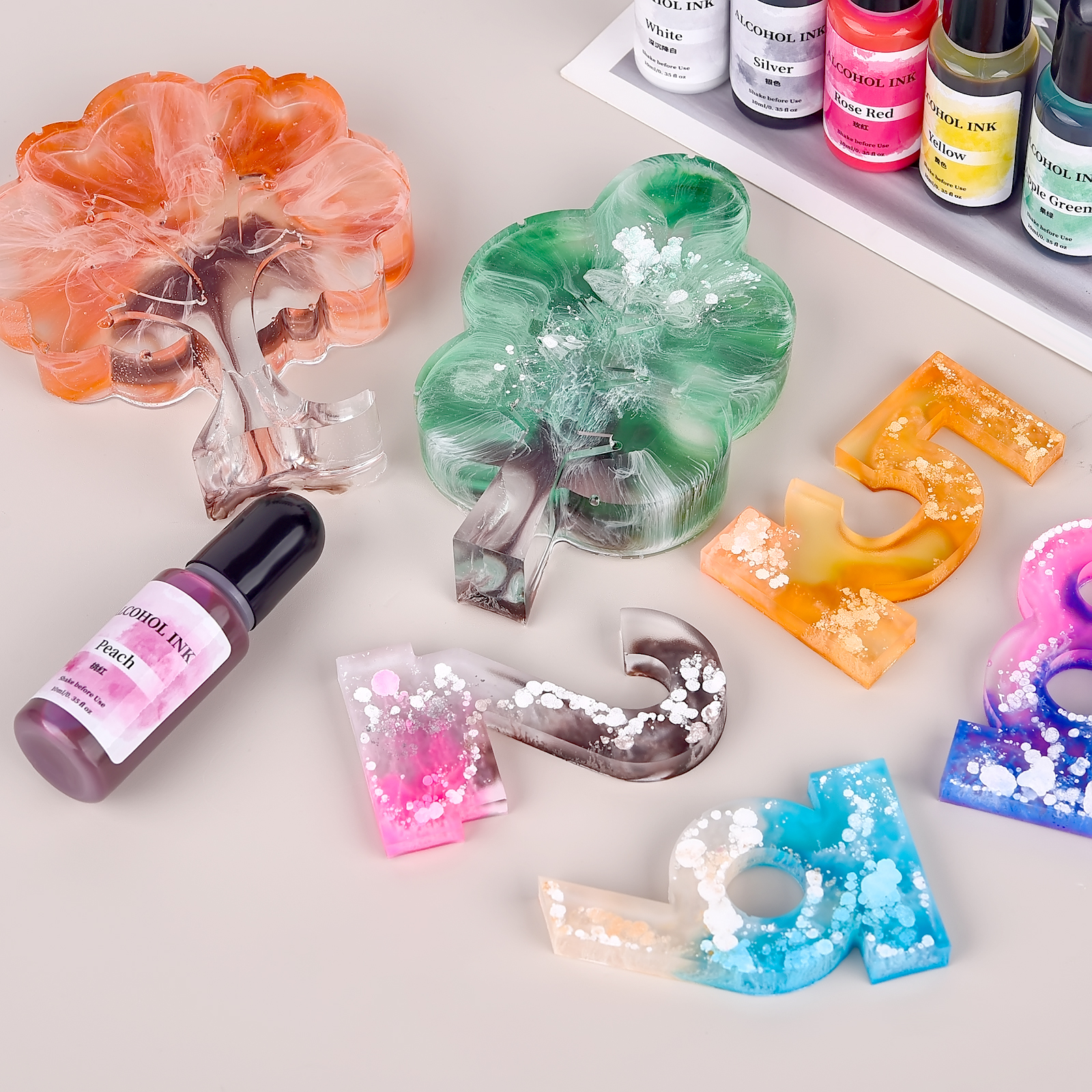 10ml Colorant Dye For DIY Epox - Resin Dye Alcohol 리뷰 및 가격