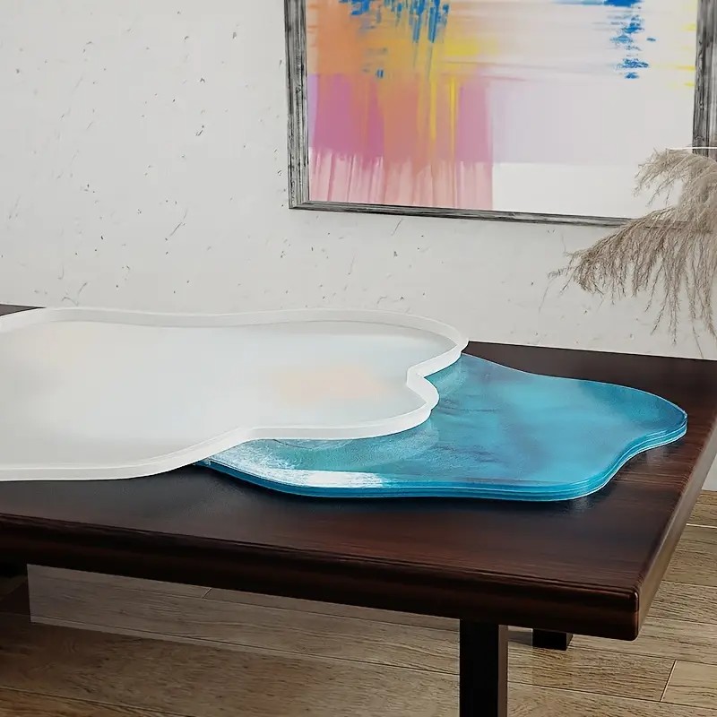Large 61cm Irregular tray epox - Resin Ocean Wave Mold 리뷰 및 가격