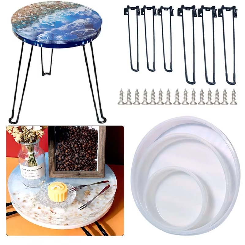 Large Round Tray UV Resin Mold - Coaster Mold Round 리뷰 및 가격