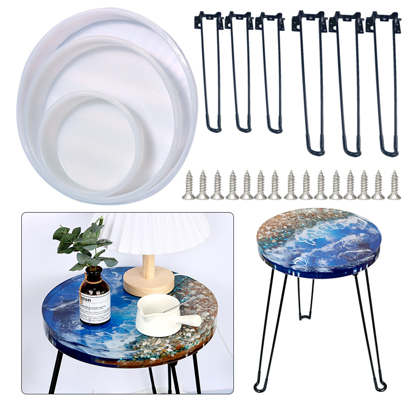 Large Round Tray UV Resin Mold - Coaster Mold Round 리뷰 및 가격