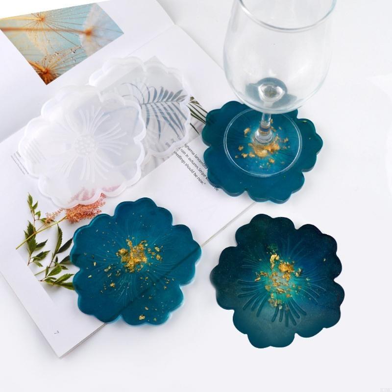 R3MC 2Pcs DIY Flower Silicone  - Geode Mold Silicone 리뷰 및 가격