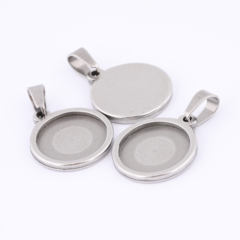 10pcs 15mm Round Cabochon Base - Bezels Set Pendant 리뷰 및 가격