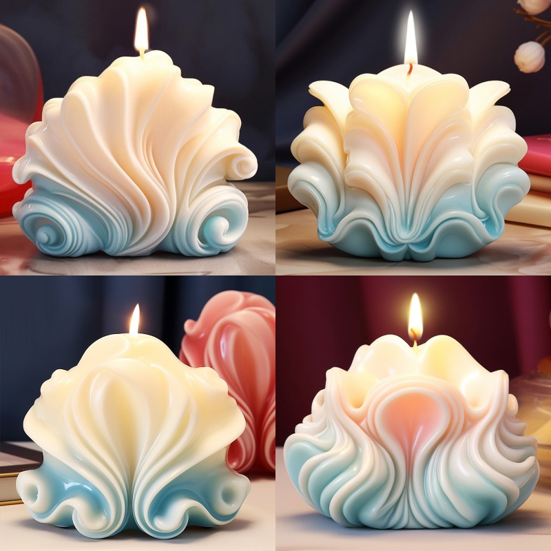 Ocean Shell Candle Silicone Mo - Resin Ocean Wave Mold 리뷰 및 가격