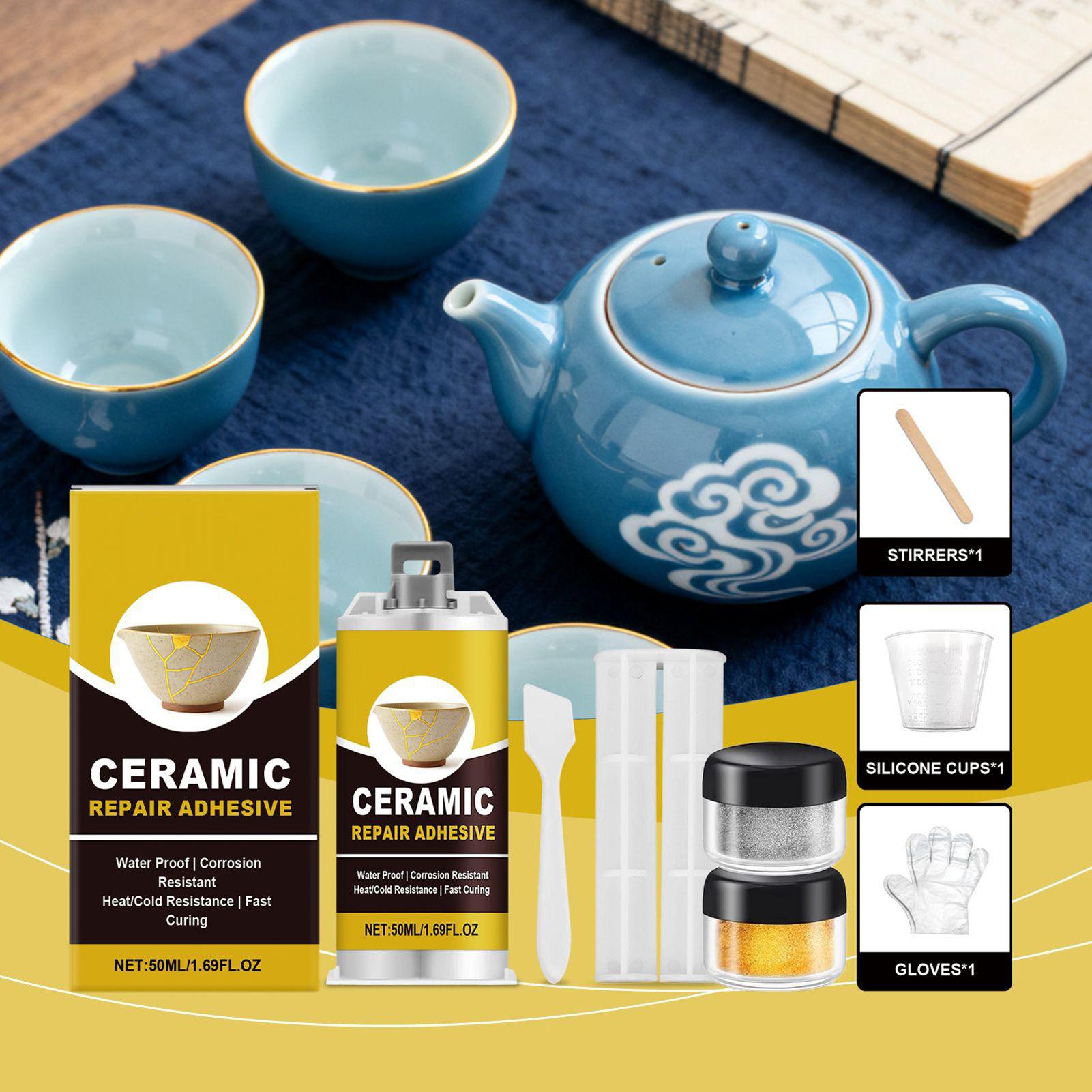 Ceramic Glass Repair Kit Epoxy - Resin Craft Workshop 리뷰 및 가격