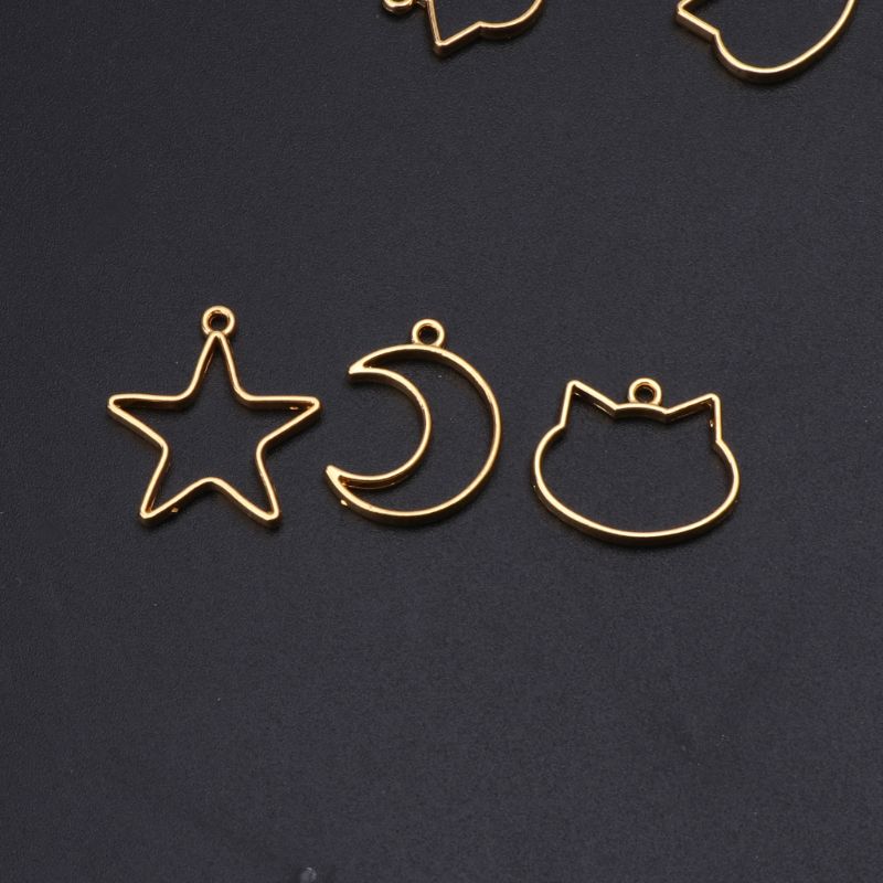 90 Pieces Mini Geometric Frame - Bezels Set Pendant 리뷰 및 가격