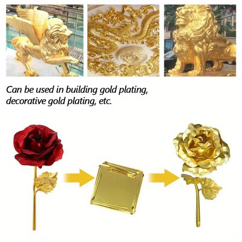 100pcs Imitation Gold Sliver C - Gold Foil Flakes 리뷰 및 가격