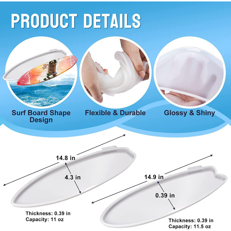 Surfboard Resin Tray Molds Sur - Resin Ocean Wave Mold 리뷰 및 가격
