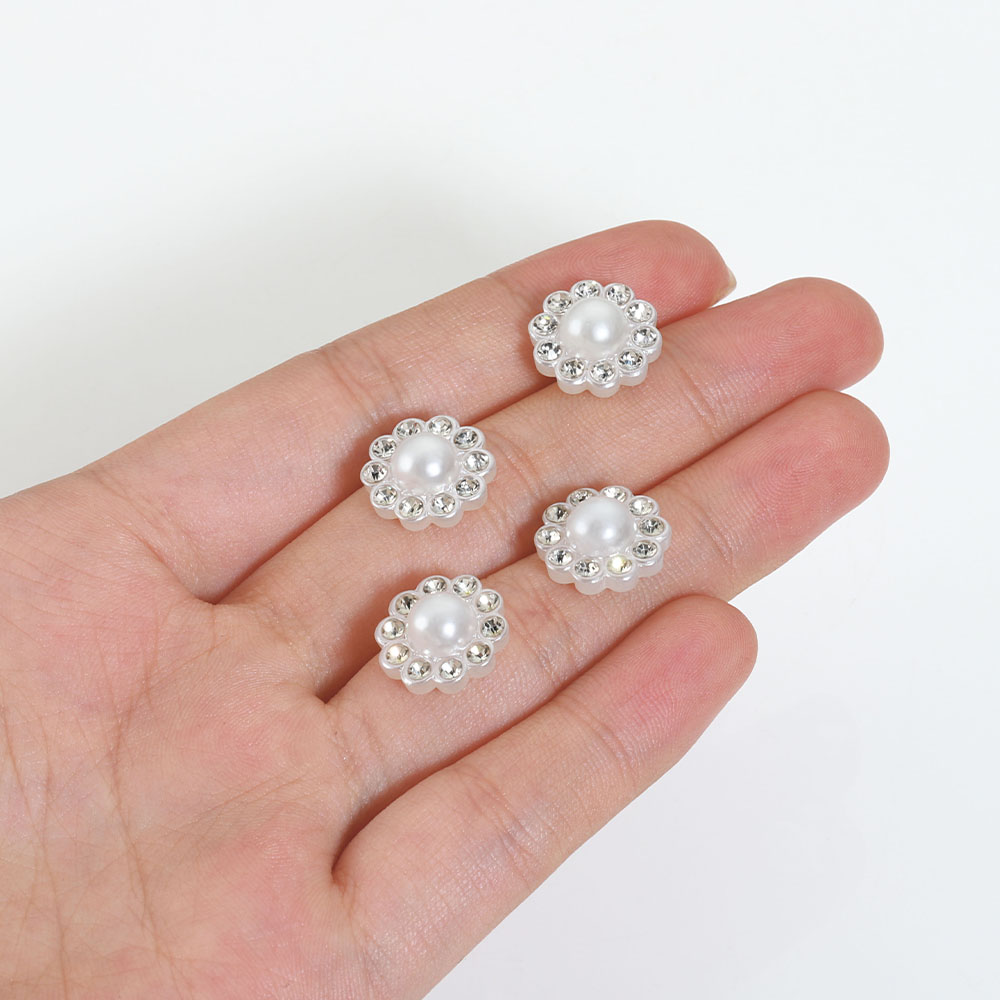 50pcs White Flat Imitation Pea - Flower Preservation Resin 리뷰 및 가격