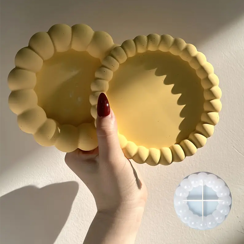 Diy Round Bubble Tray Coaster  - Serving Tray Mold 리뷰 및 가격