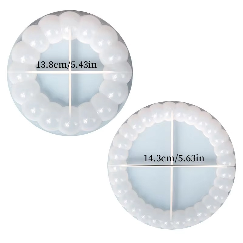 Diy Round Bubble Tray Coaster  - Serving Tray Mold 리뷰 및 가격
