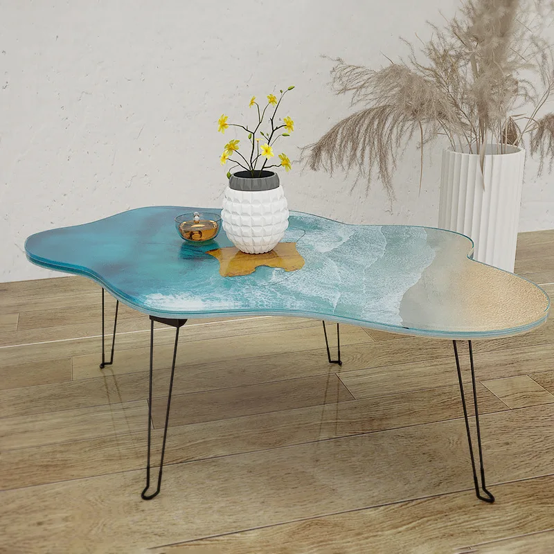 Large 61cm Irregular tray epox - Resin Ocean Wave Mold 리뷰 및 가격