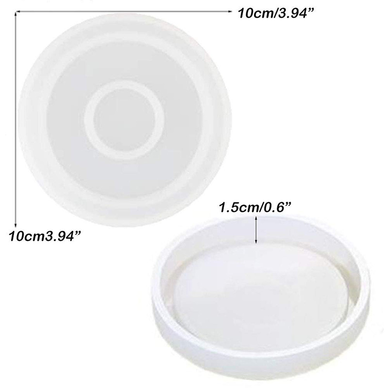 3 Pack Big DIY Round Coaster S - Coaster Mold Round 리뷰 및 가격