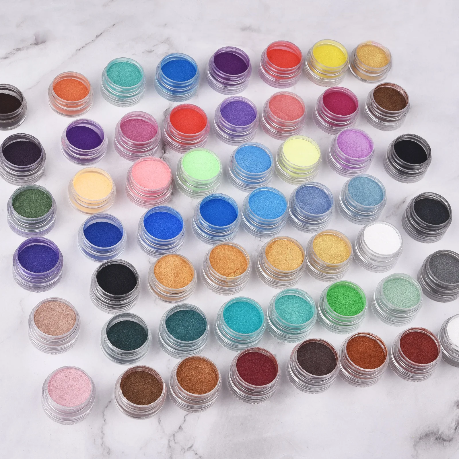 6 Colors/Set Pearlescent Powde - Resin Pigment Set 리뷰 및 가격
