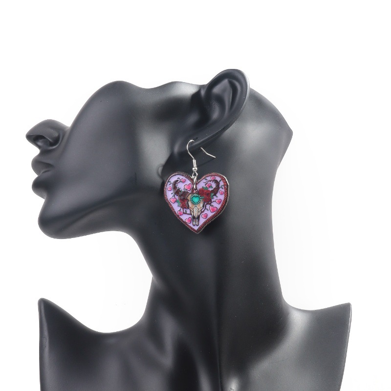 Dried Flower Earrings Heart Re - Dried Flower Bulk 리뷰 및 가격