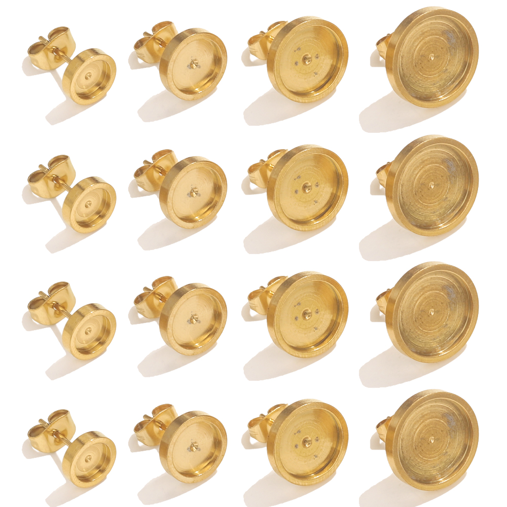 10pcs Stainless Steel Gold Ear - Resin Craft Kit 리뷰 및 가격
