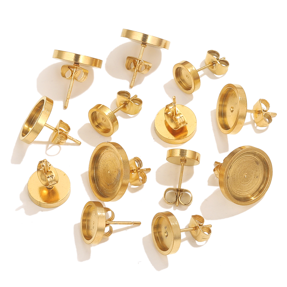 10pcs Stainless Steel Gold Ear - Resin Craft Kit 리뷰 및 가격