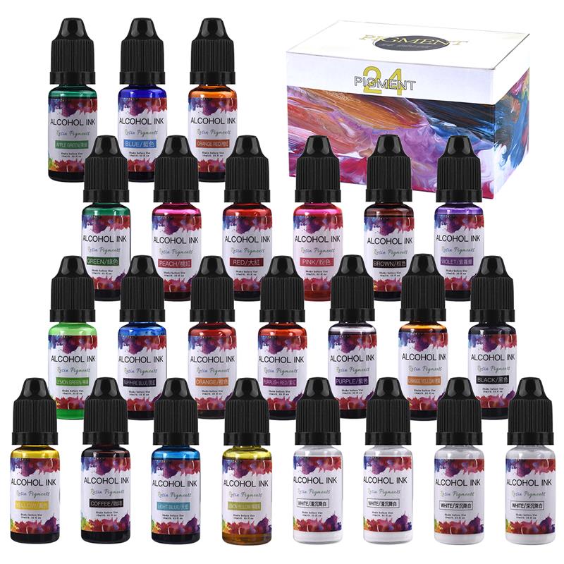 1 Set Epoxy Resin Pigment Kit  - Resin Dye Alcohol 리뷰 및 가격